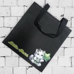 EINZELSTÜCK Einkaufsbeutel Design Katze Little Stars